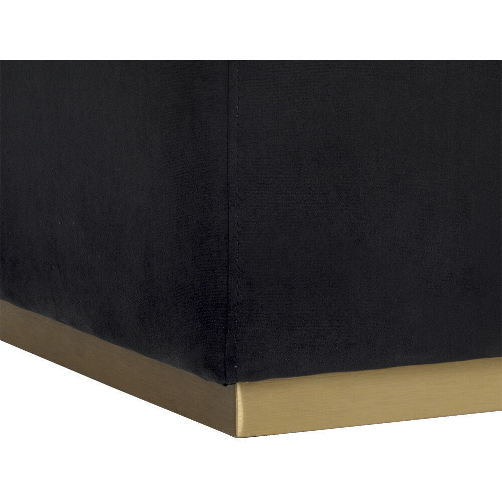 Zane Abbington Black Wheeled Dining Armchair, Wheeled